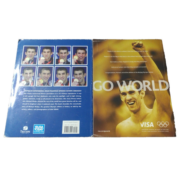 Michael Phelps: Sports Illustrated & USA Today Olympic Journey Magazine Lot - Picture 2 of 6